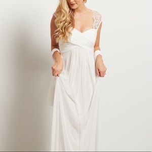 Maternity wedding dress